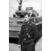Пилотка нижних чинов Панцерваффе чёрная (Feldmutze M 40), образца 1940 г.